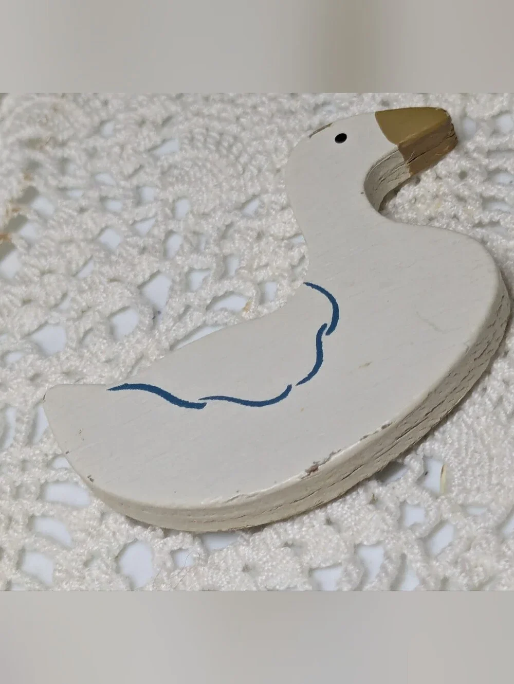 Vintage 80s Country Goose with Ribbons Blank Stationery Cards Envelopes & magnet